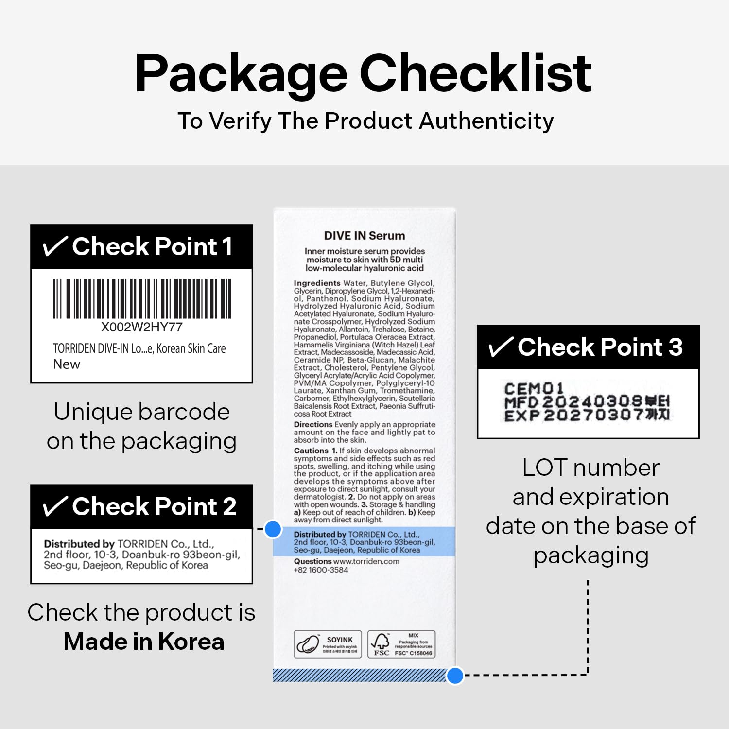 [Torriden] Dive-In Hyaluronic Acid Serum (1.69 fl.oz / 50ml)