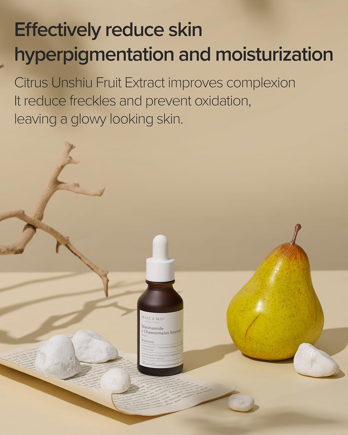 [Mary & May] Niacinamide + Chaenomeles Sinensis Serum (1.01 fl.oz / 30ml)