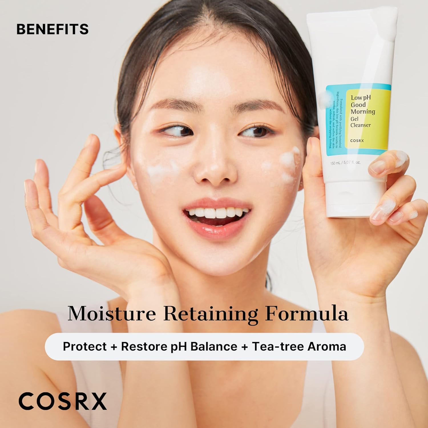 [COSRX] Low pH Good Morning Cleanser (5.07 fl.oz / 150ml)