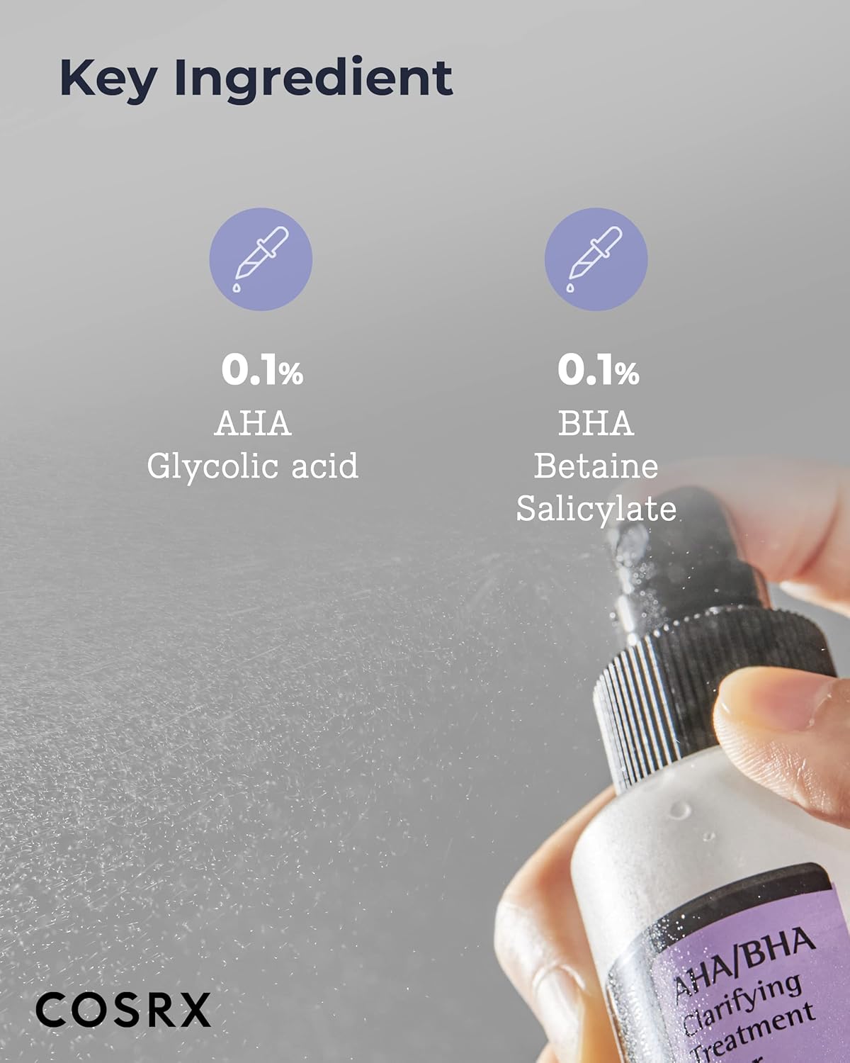 [COSRX] AHA/BHA Clarifying Treatment Toner (5.07 fl.oz / 150ml)