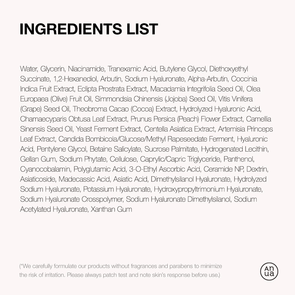 [ANUA] Niacinamide 10 + TXA 4 Serum (1.01 fl.oz / 30ml)